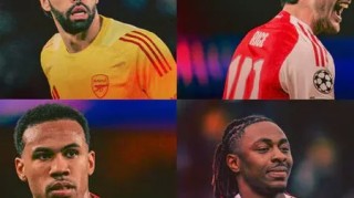 九游9GAME-阿森纳3月队内最佳球员候选：拉亚，赖斯，加布里埃尔，埃泽